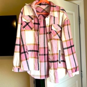 Large flannel Shaquet